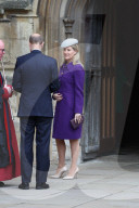 ROYALS - Britische Royals beim Gottesdienst am Ostersonntag