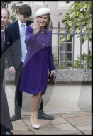 ROYALS - Britische Royals beim Gottesdienst am Ostersonntag