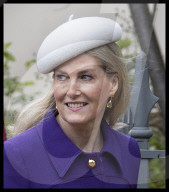 ROYALS - Britische Royals beim Gottesdienst am Ostersonntag