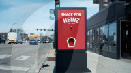 Ketchup dispensing pop-ups for Heinz fans