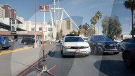 Autonomous taxi takes and passes  a human driving licence test