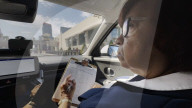 Autonomous taxi takes and passes  a human driving licence test