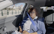 Autonomous taxi takes and passes  a human driving licence test