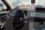 Autonomous taxi takes and passes  a human driving licence test