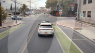 Autonomous taxi takes and passes  a human driving licence test