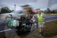 Lost phones, a sex swing and dozens of deodorants: Queensland's 'rubbish rambler' Leonard Monaghan on 15 years of roadside finds.
