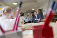 Chief Secretary to the Treasury Laura Trott visits Claverdon Village Nursery