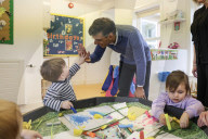 Prime Minister Rishi Sunak visits Aldersyde Nursery