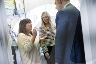 Chief Secretary to the Treasury Laura Trott visits Claverdon Village Nursery