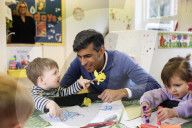 Prime Minister Rishi Sunak visits Aldersyde Nursery