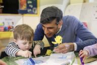 Prime Minister Rishi Sunak visits Aldersyde Nursery