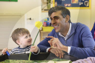 Prime Minister Rishi Sunak visits Aldersyde Nursery