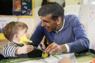 Prime Minister Rishi Sunak visits Aldersyde Nursery