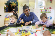 Prime Minister Rishi Sunak visits Aldersyde Nursery