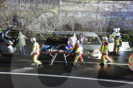 Auf dem Ruhrschnellweg: Schwerer Unfall mit vier Verletzten auf der A40 in Essen