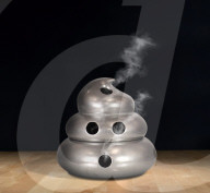 Air freshener shaped like poop
