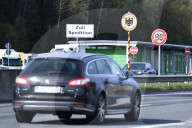 Grenzkontrollen an der deutsch-oesterreichischen Grenze +++ Border controls at the German-Austrian border
