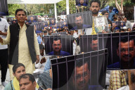 Aam Aadmi Party (AAP) Mass Fast Against Arrest of Kejriwal 