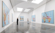 Georg Baselitz
A Confession of My Sins
exhibition at the White Cube Bermondsey, London, Great Britain 
Press photo call 
8th April 2024 
Runs to 16 June 2024.