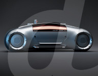 Concept car is an overnight travel specialist wiuth built in bed