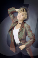 French Singer Karen Cheryl 