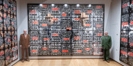 Gilbert & George The London Pictures exhibition at The Gilbert & George Centre 5a Heneage Street, London E1 5LJ
Great Britain Press photocall 
10th April 2024