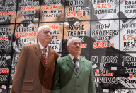 Gilbert & George The London Pictures exhibition at The Gilbert & George Centre 5a Heneage Street, London E1 5LJ
Great Britain Press photocall 
10th April 2024