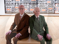 Gilbert & George The London Pictures exhibition at The Gilbert & George Centre 5a Heneage Street, London E1 5LJ
Great Britain Press photocall 
10th April 2024