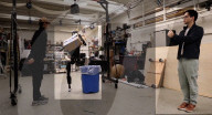 Robot mimics remote human controller's actions in realtime 