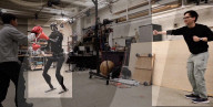 Robot mimics remote human controller's actions in realtime 