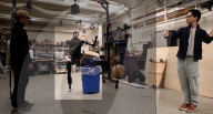 Robot mimics remote human controller's actions in realtime 