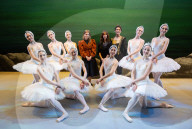 HRH Princess Beatrice visits English National Ballet School students at The Peacock Theatre, London, Great Britain 11th April 2024