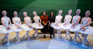 HRH Princess Beatrice visits English National Ballet School students at The Peacock Theatre, London, Great Britain 
11th April 2024