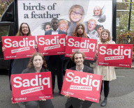 Sadiq Khan election campaign poster launch in Southwark, London, Great Britain 
11th April 2024