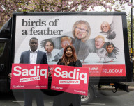 Sadiq Khan election campaign poster launch in Southwark, London, Great Britain 
11th April 2024