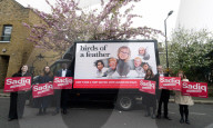 Sadiq Khan election campaign poster launch in Southwark, London, Great Britain 
11th April 2024
