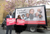 Sadiq Khan election campaign poster launch in Southwark, London, Great Britain 
11th April 2024