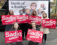 Sadiq Khan election campaign poster launch in Southwark, London, Great Britain 
11th April 2024