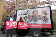 Sadiq Khan election campaign poster launch in Southwark, London, Great Britain 
11th April 2024