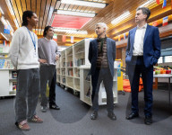 Sadiq Khan, Labour’s Mayor of London visits Stoke Newington School, North London, Great Britain during his re-election campaign. 
12th April 2024