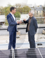 Sadiq Khan, Labour’s Mayor of London visits Stoke Newington School, North London, Great Britain during his re-election campaign. 
12th April 2024