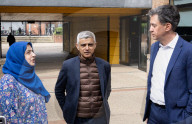 Sadiq Khan, Labour’s Mayor of London visits Stoke Newington School, North London, Great Britain during his re-election campaign. 
12th April 2024