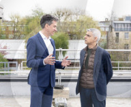 Sadiq Khan, Labour’s Mayor of London visits Stoke Newington School, North London, Great Britain during his re-election campaign. 
12th April 2024