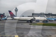 Delta Air Lines Airbus A330-900neo In Amsterdam Schiphol Airport