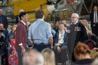 The Prime Minister Rishi Sunak meets veterans