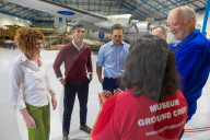 The Prime Minister Rishi Sunak meets veterans