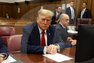 Former President Donald Trump Civil Fraud Trial in New York, United States - 15 Apr 2024