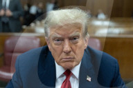 Former President Donald Trump Civil Fraud Trial in New York, United States - 15 Apr 2024