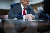 Former President Donald Trump Civil Fraud Trial in New York, United States - 15 Apr 2024