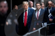 Former President Donald Trump Civil Fraud Trial in New York, United States - 15 Apr 2024